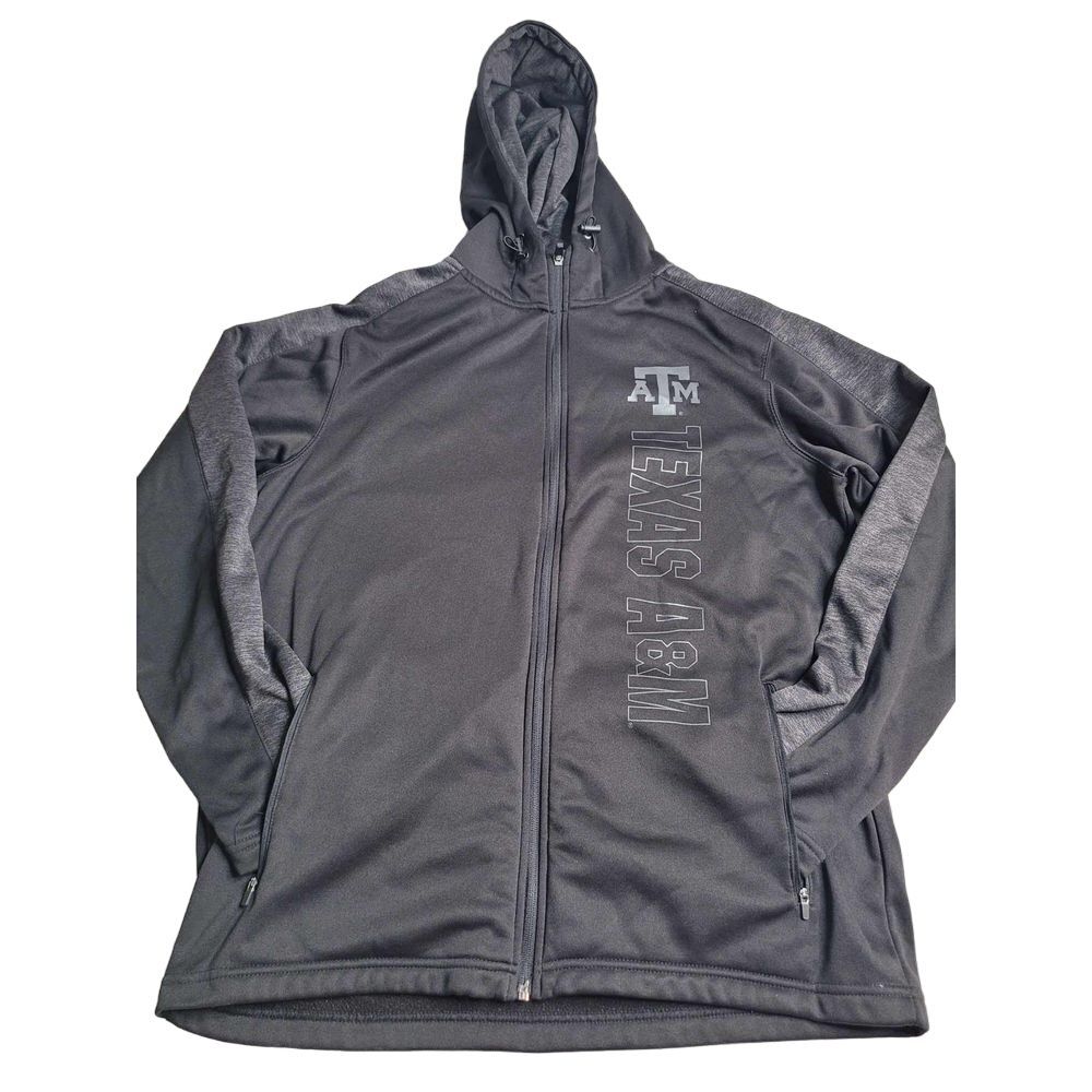 3288 Colosseum Men's Texas A&M‎ Aggies Full Zip Hoodie Large